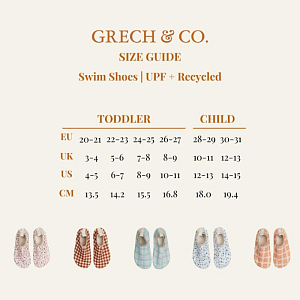 Тапочки для пляжа Грэк энд Ко (Grech & Co.), скандинавские цветы
